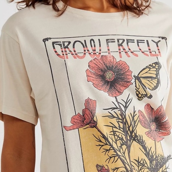 Free People Grow Freely Boyfriend Tee - Picture 2 of 7